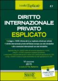 Diritto internazionale privato esplicato