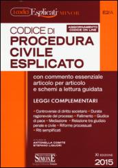 Codice di procedura civile esplicato. Ediz. minor. Con aggiornamento online