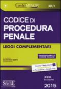 Codice di procedura penale. Leggi complementari. Ediz. minor. Con aggiornamento online