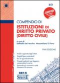 Compendio di istituzioni di diritto privato (diritto civile)