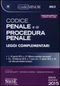 Codice penale e di procedura penale. Leggi complementari. Ediz. minor. Con aggiornamento online