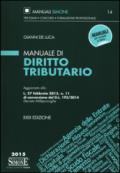 Manuale di diritto tributario