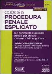 Codice di procedura penale esplicato. Ediz. minore. Con aggiornamento online