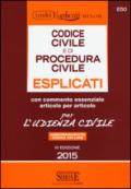 Codice civile e di procedura civile esplicati per l'udienza civile. Ediz. minor