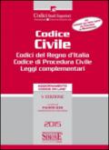 Codice civile. Codici del Regno d'Italia. Codice di procedura civile. Leggi complementari. Con aggiornamento online