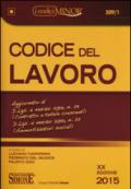 Codice del lavoro. Ediz. minore