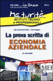 Maturità istituti tecnici e professionali. La prova scritta di economia aziendale