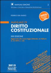 Manuale di diritto costituzionale