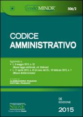 Codice amministrativo. Ediz. minor