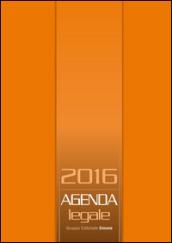 Agenda legale 2016. Arancio. Ediz. minore