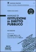 Manuale di istituzioni di diritto pubblico