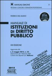 Manuale di istituzioni di diritto pubblico