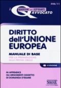 Diritto dell'Unione Europea. Manuale di base per la preparazione alla prova orale