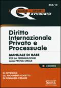 Diritto internazionale privato e processuale. Manuale di base per la preparazione alla prova orale