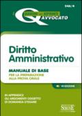 Diritto amministrativo. Manuale di base per la preparazione alla prova orale