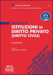 Manuale di istituzioni di diritto privato (diritto civile)