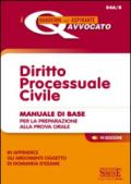 Diritto processuale civile. Manuale di base per la preparazione alla prova orale