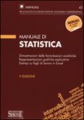 Manuale di statistica