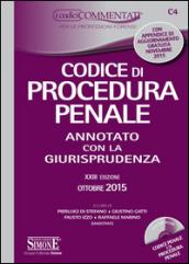 Codice di procedura penale. Annotato con la giurisprudenza. Con CD-ROM