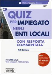 Quiz per impiegato negli enti locali