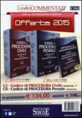 Codice di procedura civile-Codice procedura penale-Appendice di aggiornamento. Annotati con la giurisprudenza. Con CD-ROM