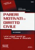 Pareri motivati di diritto civile