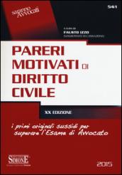 Pareri motivati di diritto civile