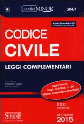 Codice civile. Leggi complementari. Ediz. minor. Con aggiornamento online