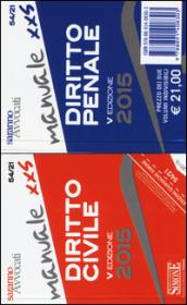 Diritto penale-Diritto civile (2 vol.)