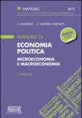 Manuale di economia politica. Microeconomia e macroeconomia