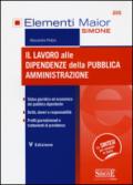 Il lavoro alle dipendenze della pubblica amministrazione