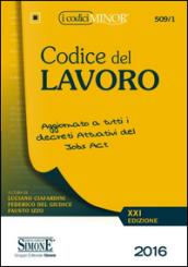 Codice del lavoro. Ediz. minore