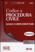 Codice di procedura civile. Leggi complementari. Ediz. minor. Con aggiornamento online