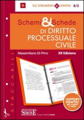 Schemi & schede di diritto processuale civile