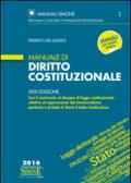 Manuale di Diritto Costituzionale: Con il commento al disegno di legge costituzionale relativo al superamento del bicameralismo paritario e al titolo V, Parte II della Costituzione