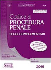 Codice di procedura penale e leggi complementari