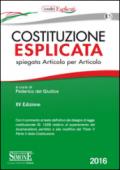 Costituzione esplicata. Spiegata articolo per articolo