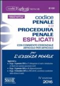 Codice penale e di procedura penale esplicati per l'udienza penale. Ediz. minore