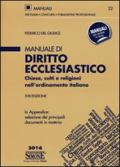 Manuale di diritto ecclesiastico. Chiese, culti e religioni nell'ordinamento italiano