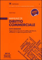 Manuale di diritto commerciale