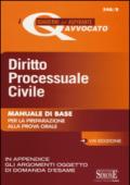 Diritto processuale civile. Manuale di base per la preparazione alla prova orale