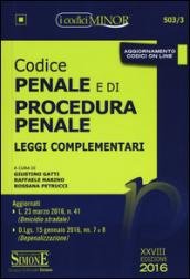 Codice penale e di procedura penale. Ediz. minore