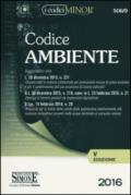 Codice dell'ambiente. Ediz. minor