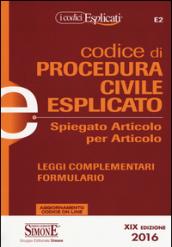 Codice di procedura civile spiegato articolo per articolo