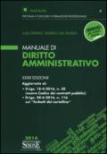 Manuale di diritto amministrativo. Con aggiornamento online