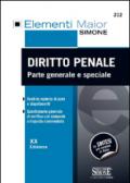 Diritto penale. Parte generale e speciale