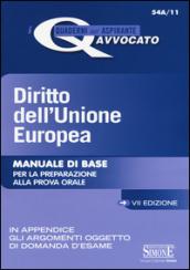 Diritto dell'Unione Europea. Manuale di base per la preparazione alla prova orale