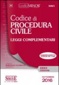 Codice di procedura civile. Leggi complementari. Ediz. minor. Con aggiornamento online