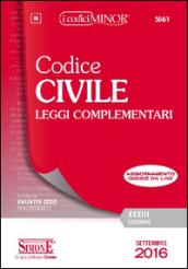 Codice civile. Leggi complementari. Ediz. minor. Con aggiornamento online