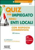 Quiz per impiegato negli enti locali